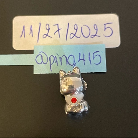 Pandora Japanese Akita Inu Dog charm - Picture 10 of 13